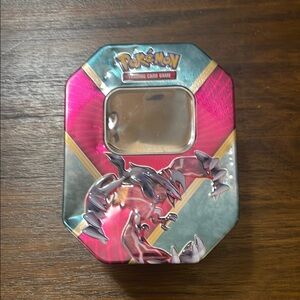 Pokemon Trading Card Game Tin with Vibrant Design